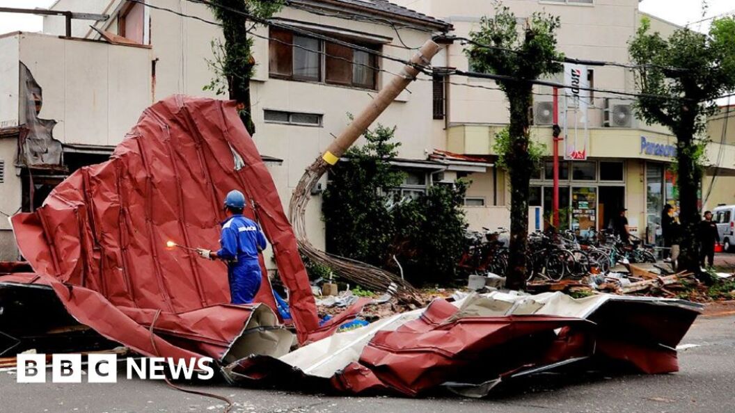 SEPE Typhoon Shanshan causes widespread Japan disruption